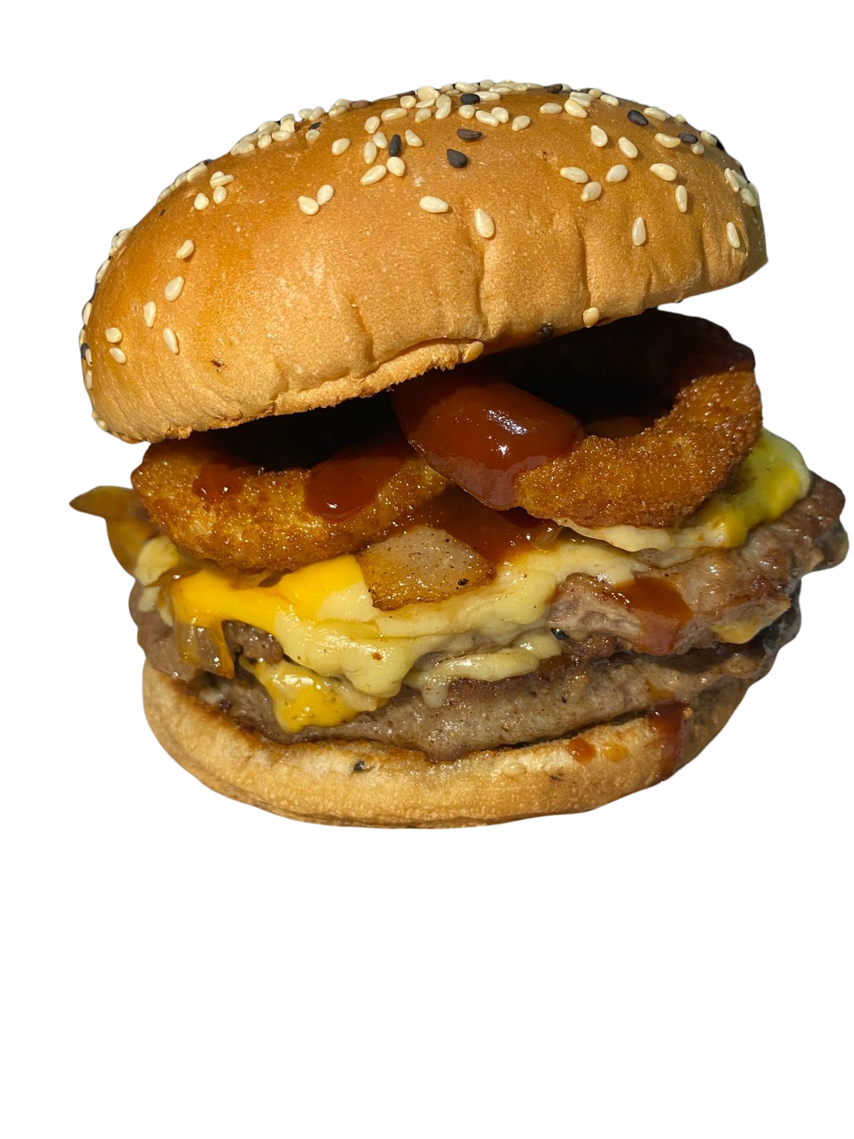 Hamburguesa Doble BBQ